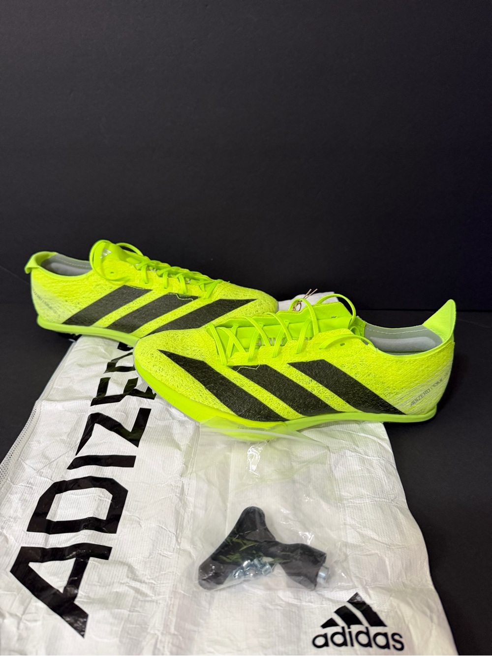 NEW Adidas Track & Field Spikes SP3 FINESSE VOLT TRACK SHOES CLEATS SZ MENS 7.5